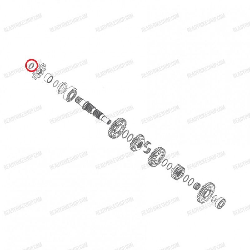 Circlip DIN-471 Ø19