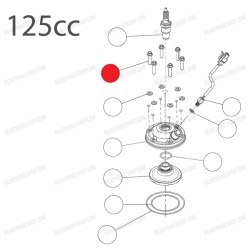 Tornillo DIN 6921 M6X25 Culata